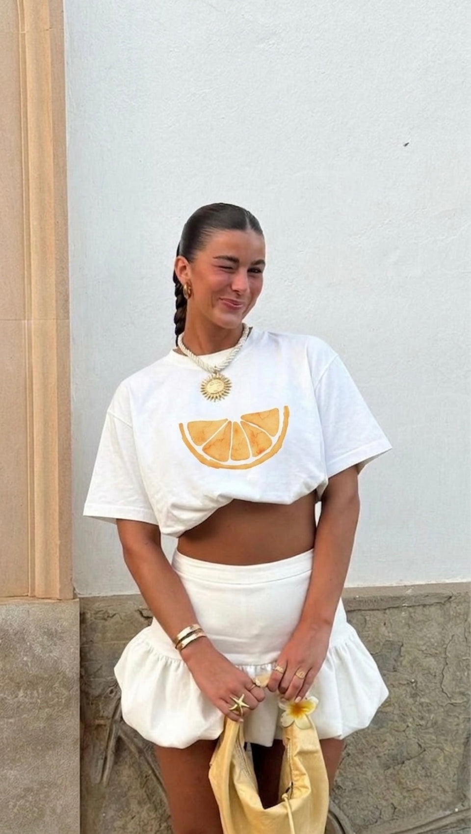 Zesty Citrus Smile Tee