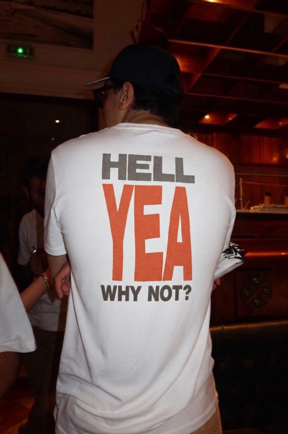 Hell Yea White Tee