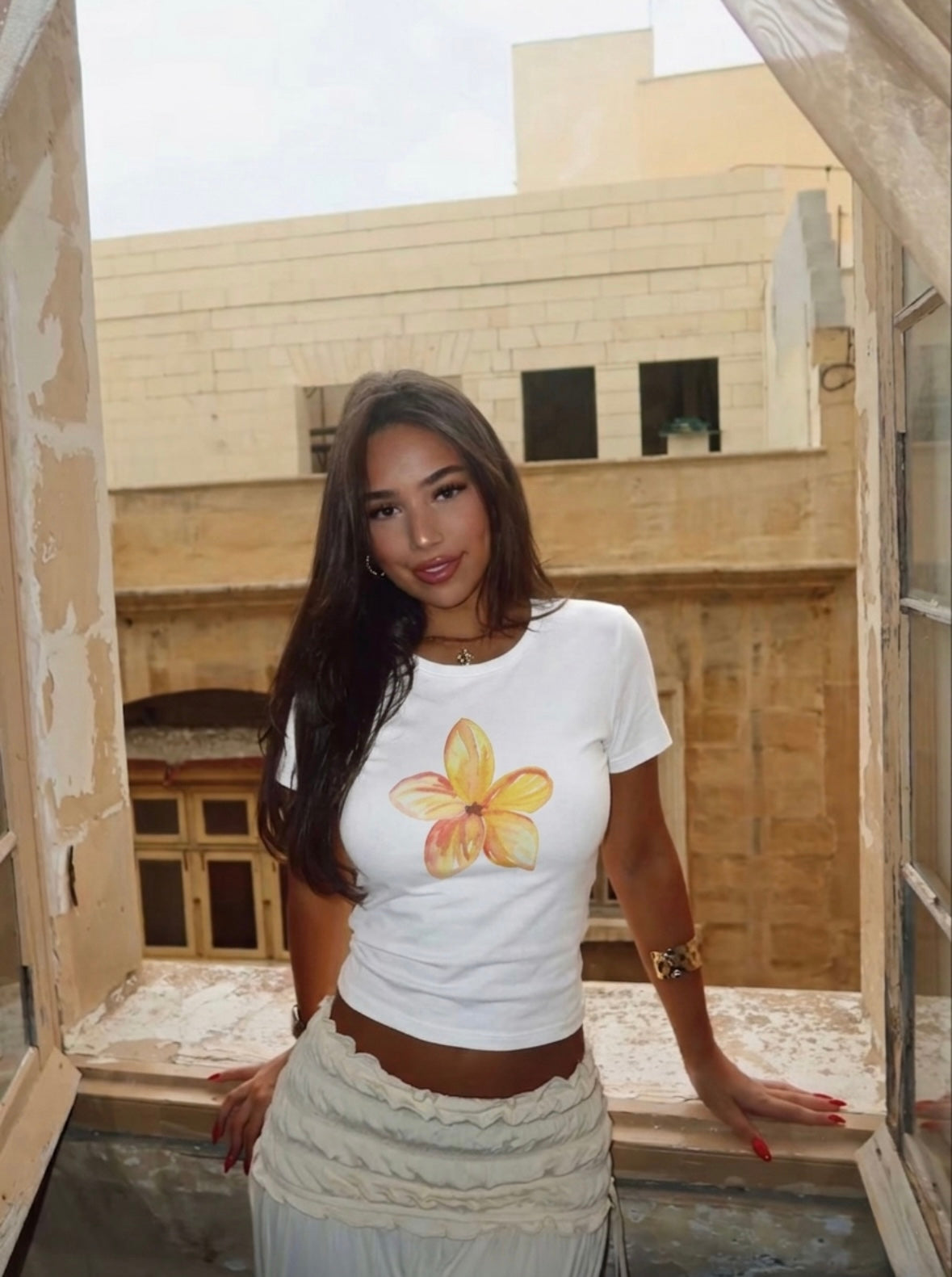 Tropical Blossom Tee