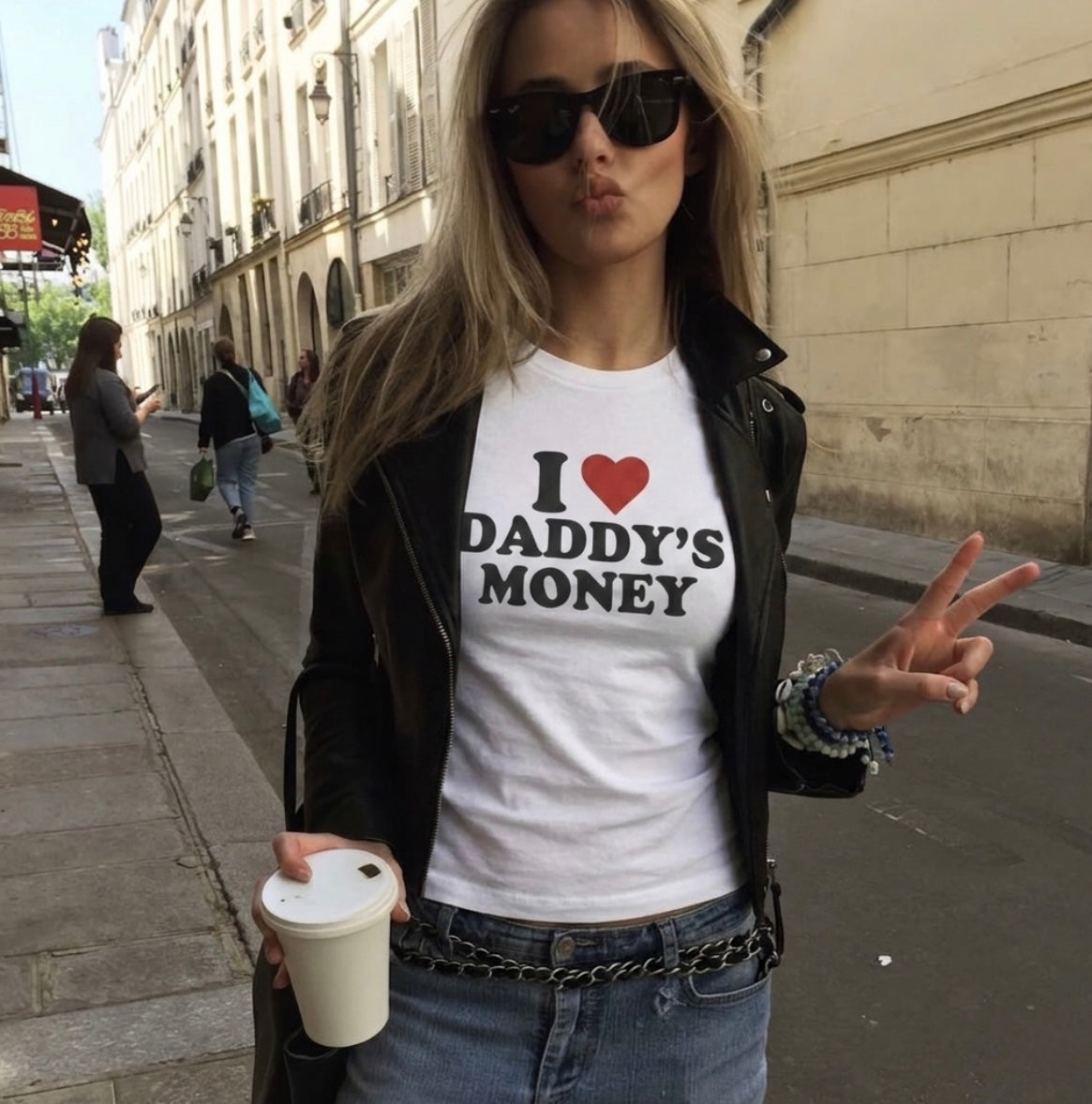 I Heart Daddy's Money Tee