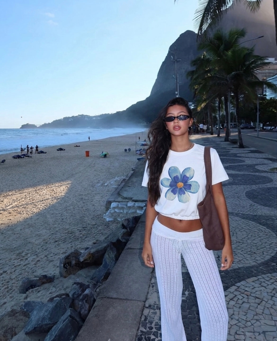 Blue Blossom Tee