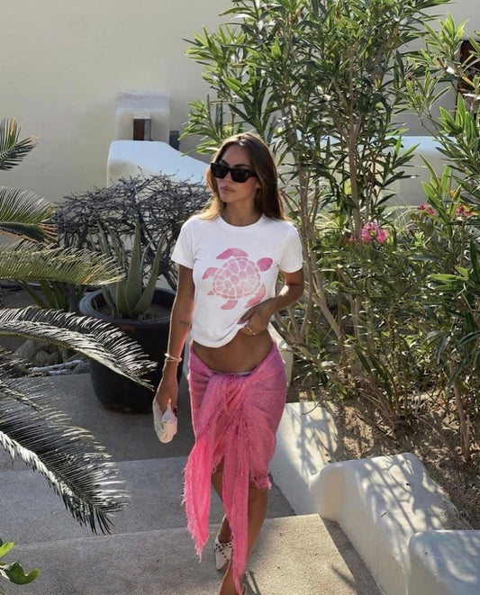 Coral Reverie Tee