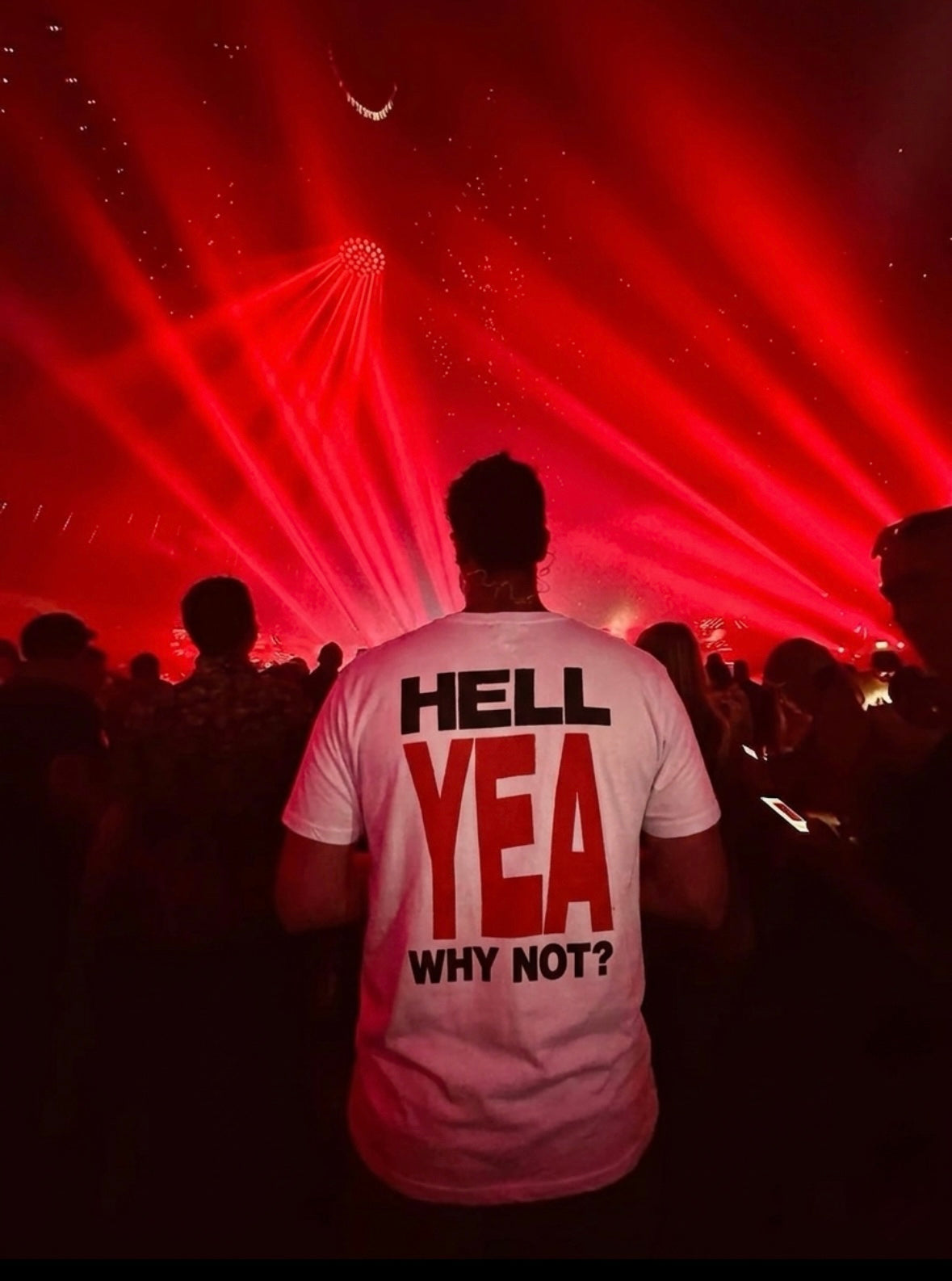 Hell Yea White Tee