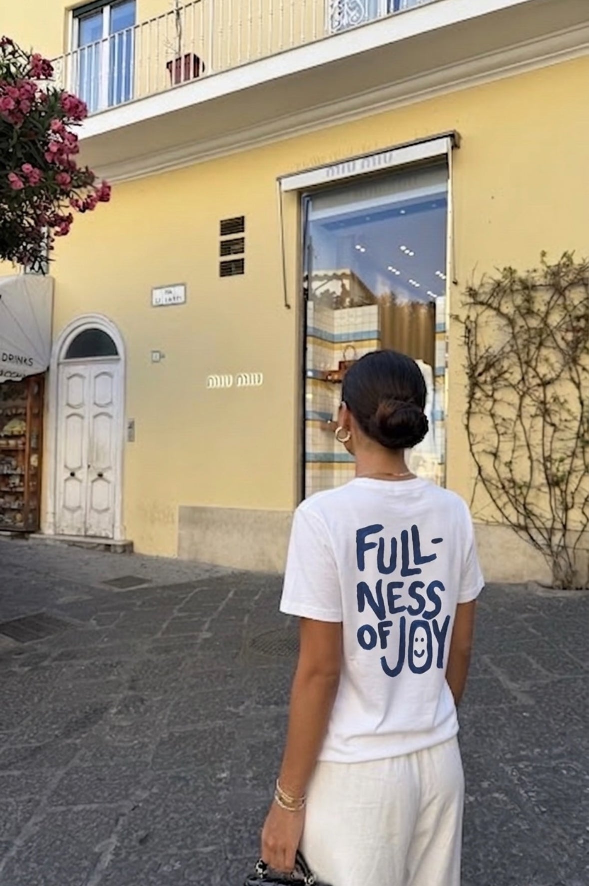Fullness of Joy White Tee