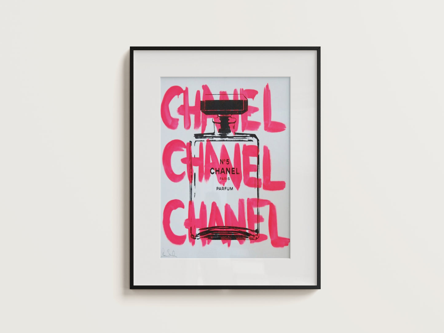 Chanel N'5 Digital Print