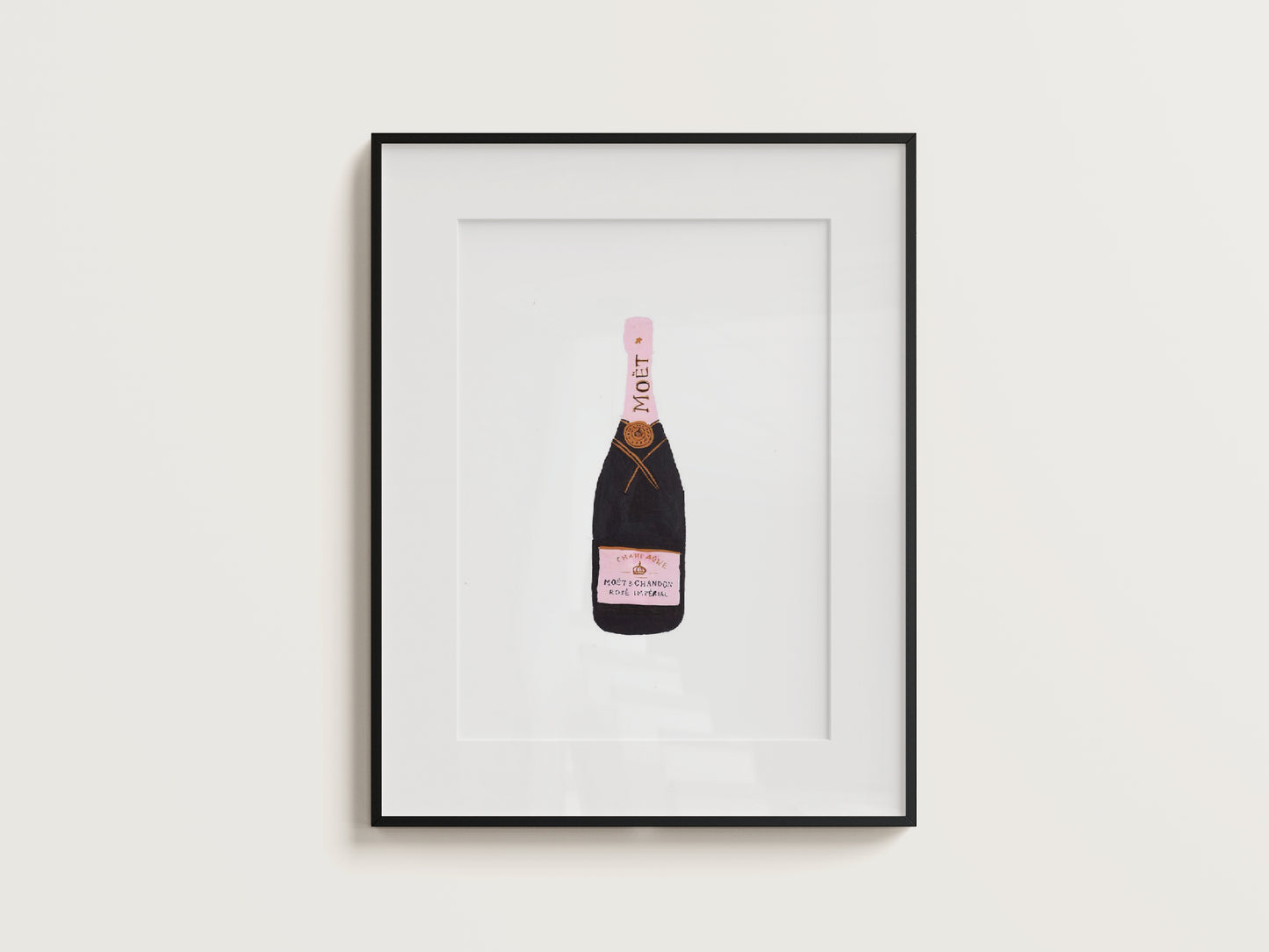 Champagne Digital Print