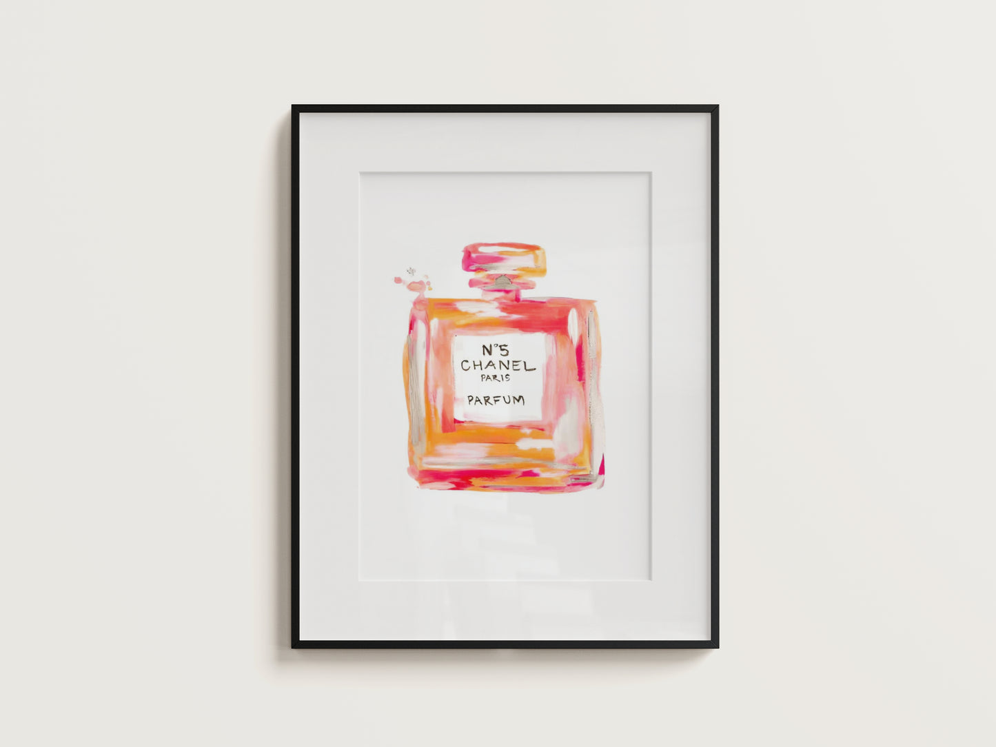 Chanel Perfume Digital Print