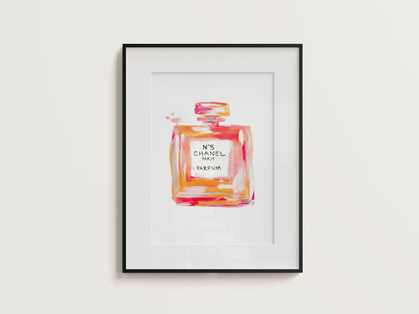 Chanel Perfume Digital Print – The Sloane Journal