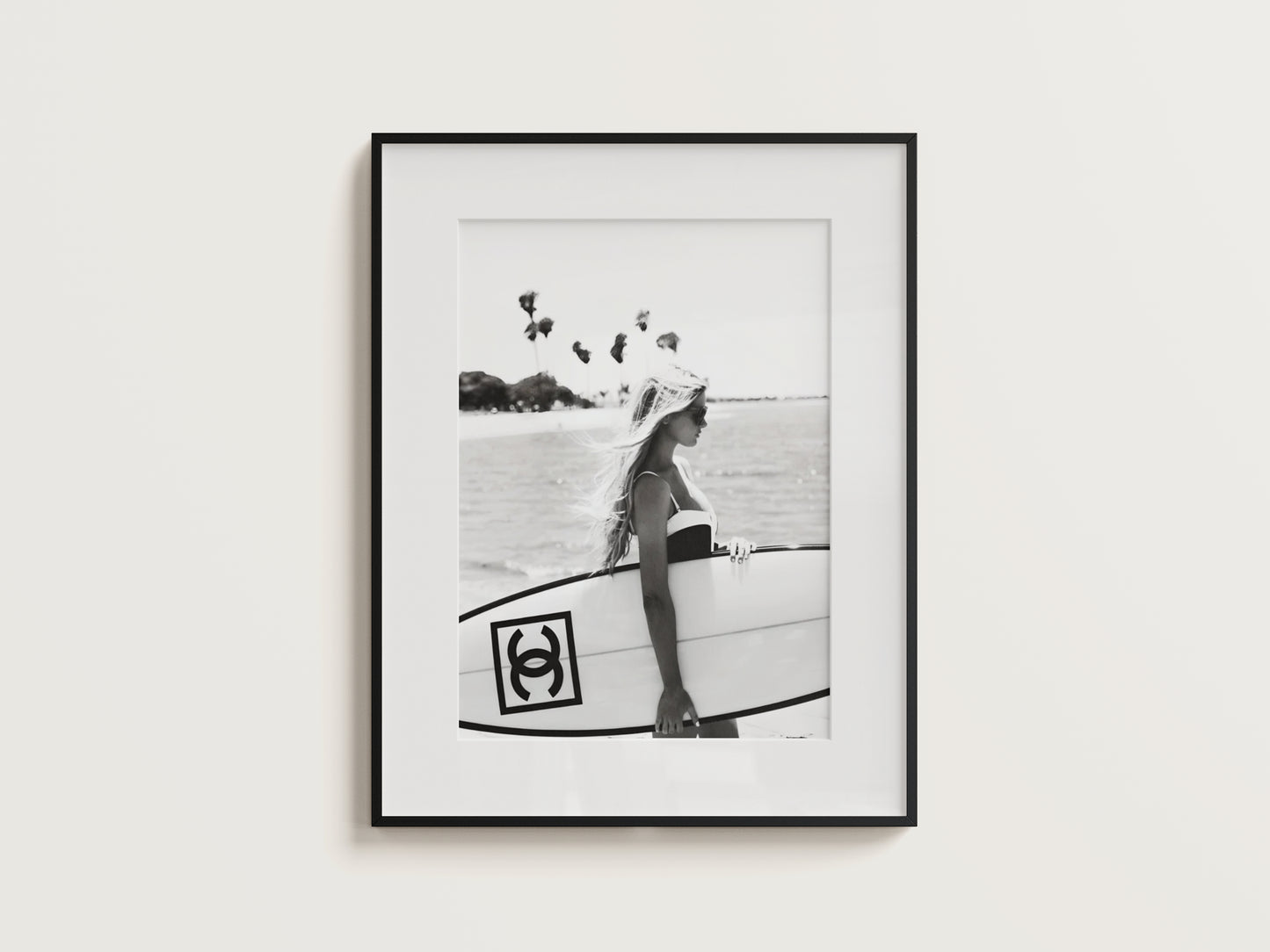 Chic Surfer Digital Print