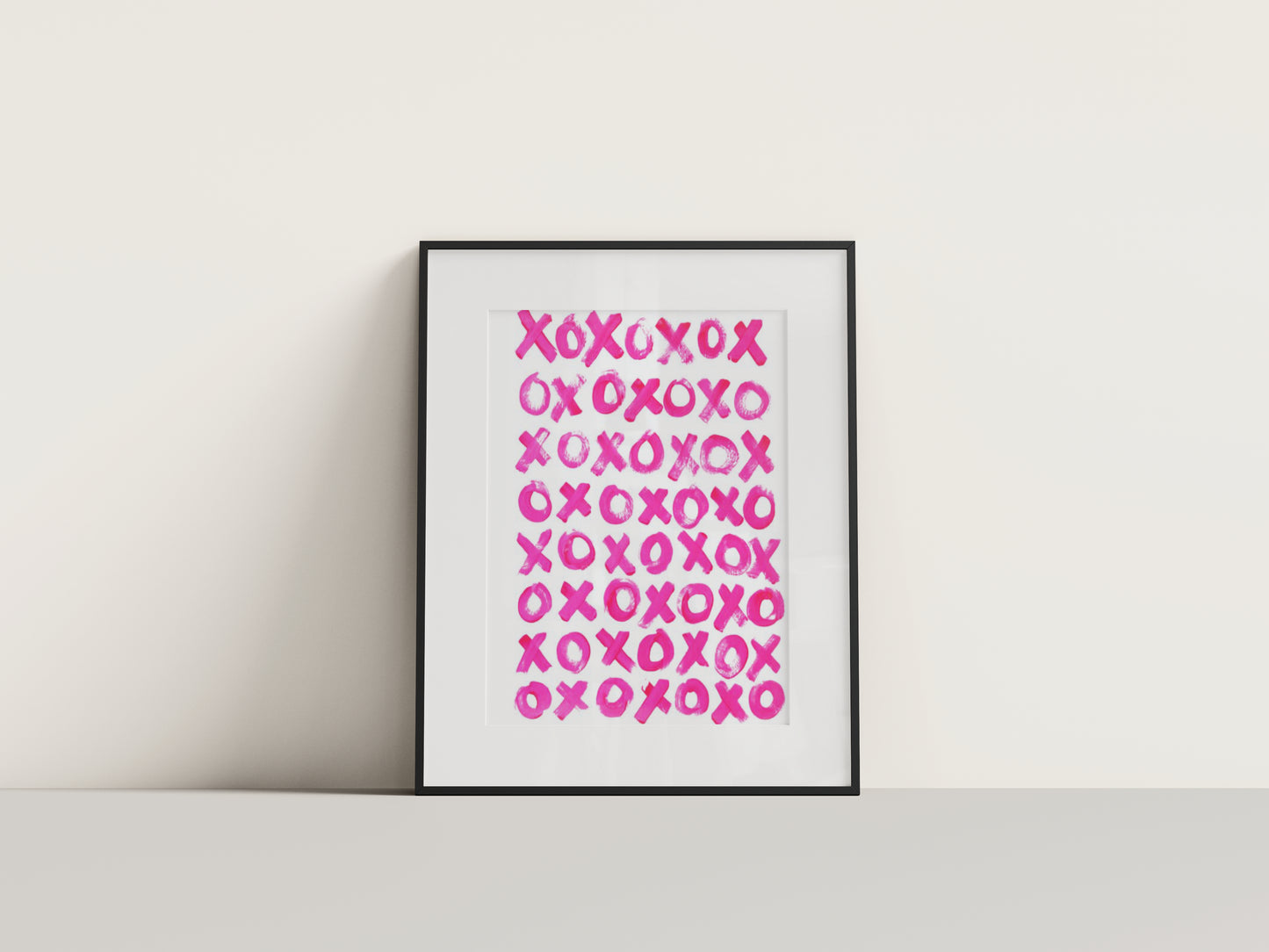 XOXO Digital Print