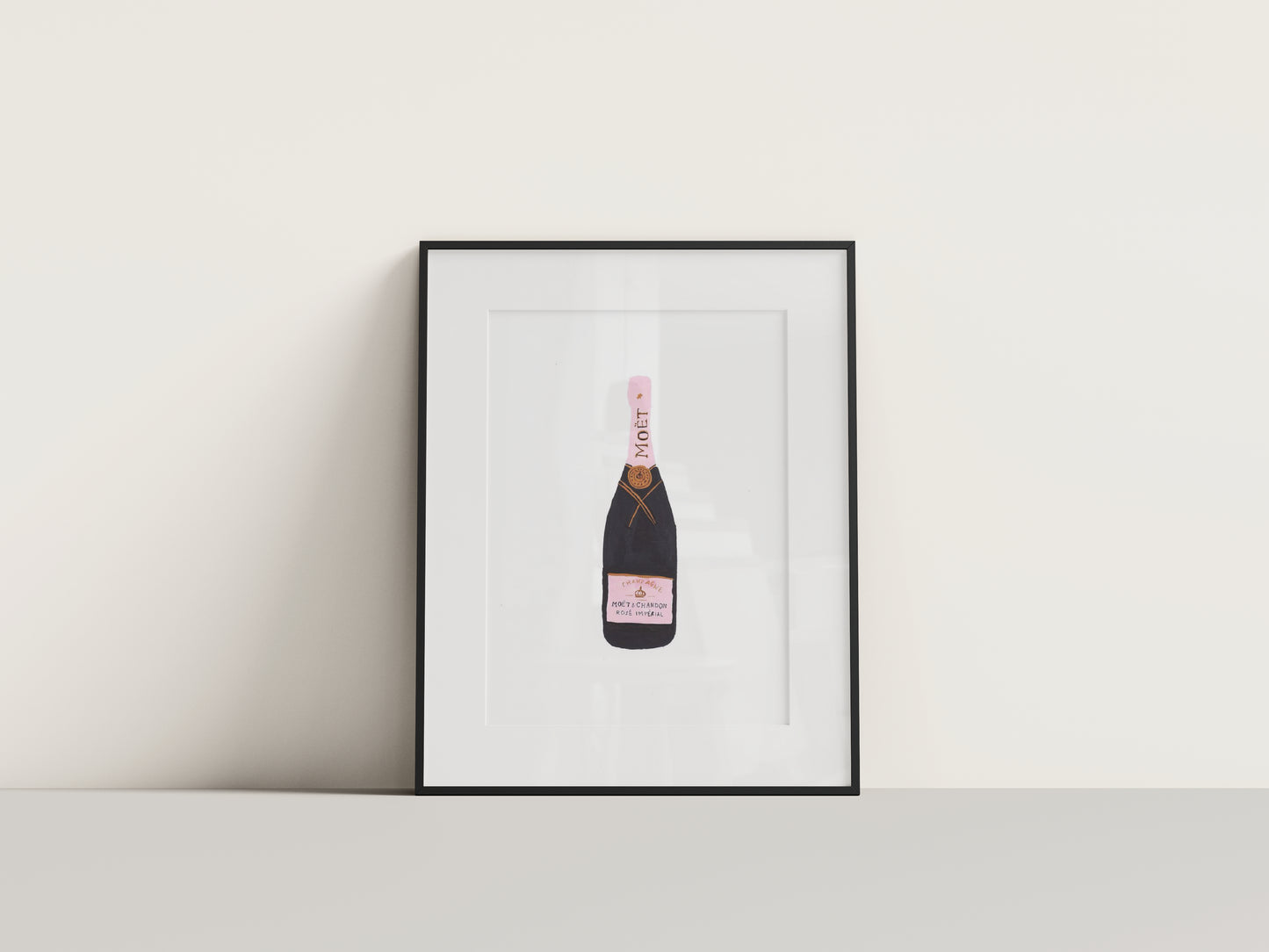 Champagne Digital Print