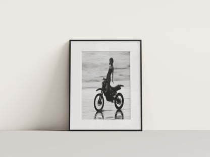 Chic Biker Digital Print