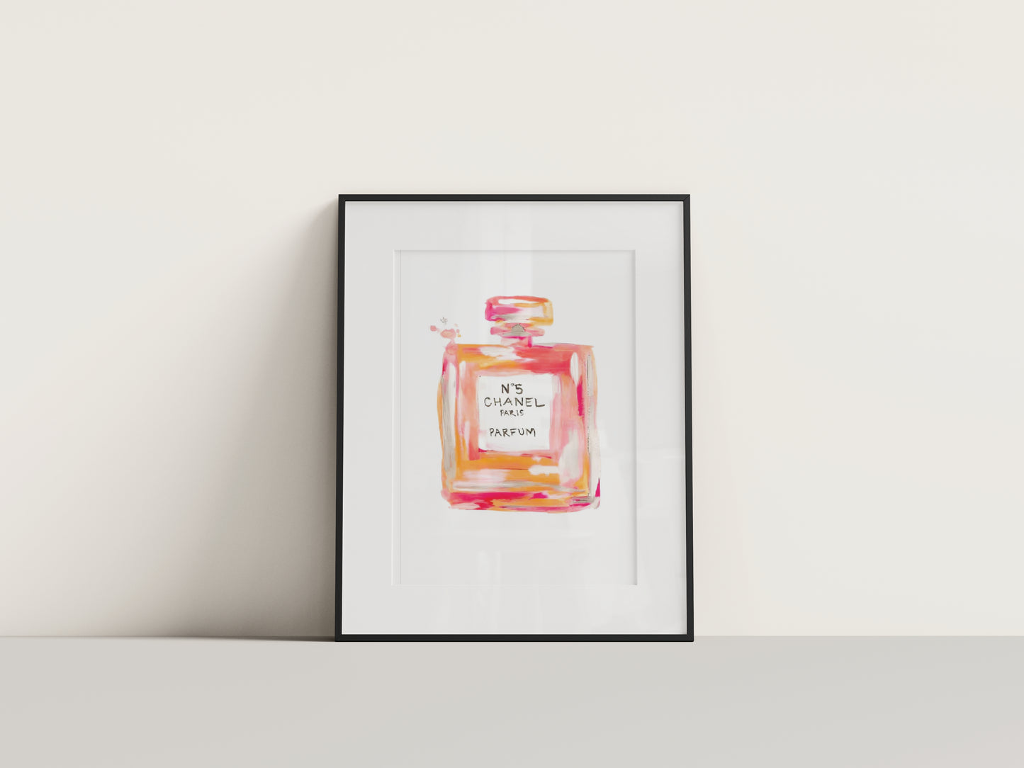 Chanel Perfume Digital Print