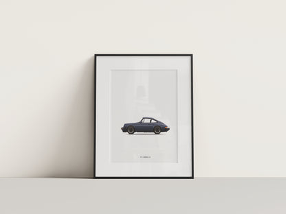 Porsche 911 Digital Print