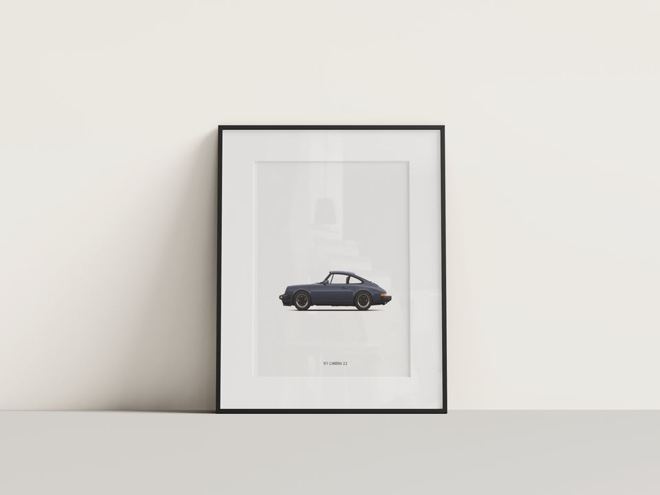 Porsche 911 Digital Print