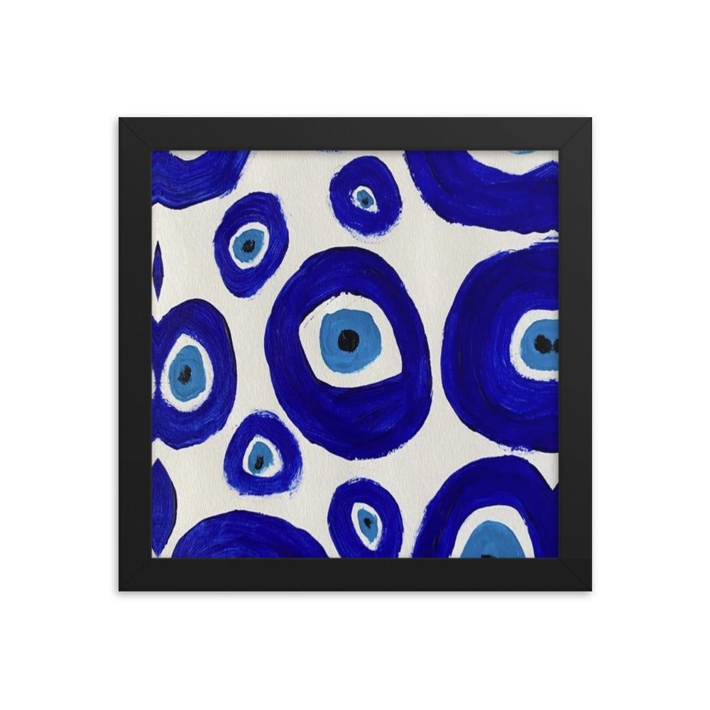 Evil Eye Framed Poster