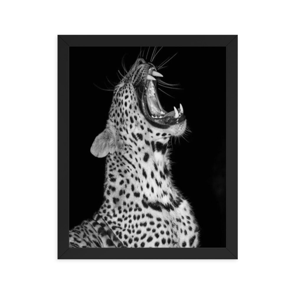 Leopard Framed Poster