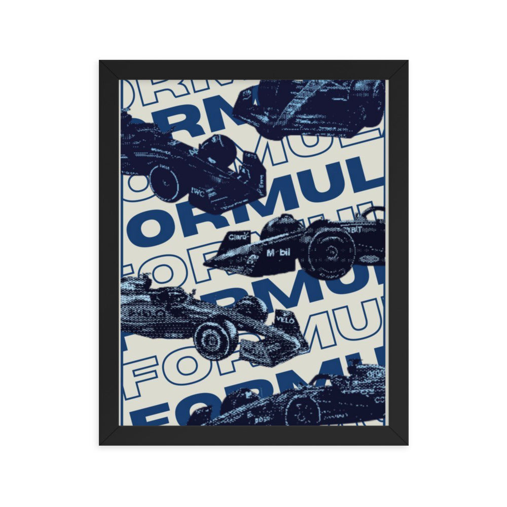 Formula 1 Framed Poster