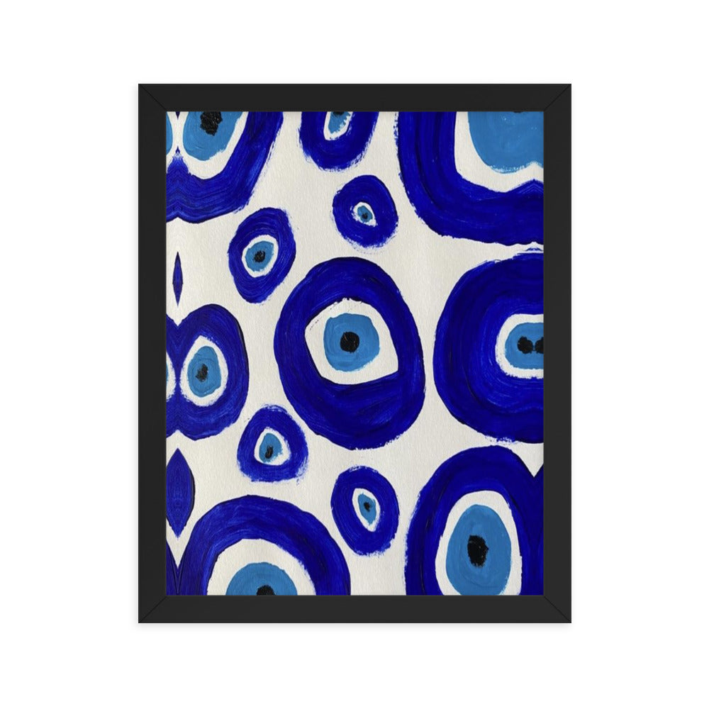 Evil Eye Framed Poster