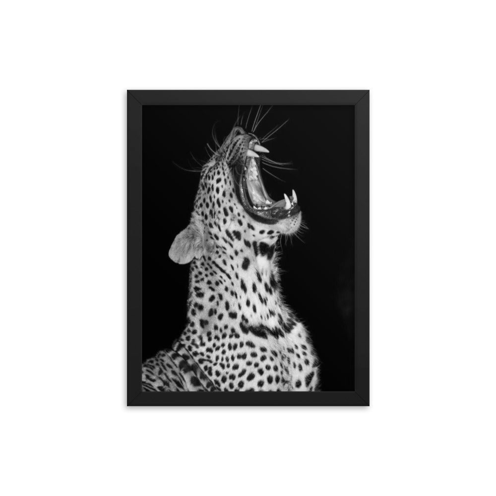 Leopard Framed Poster