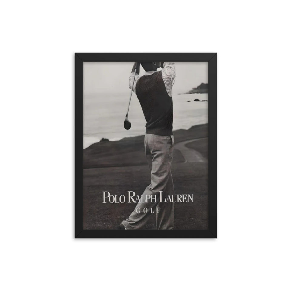 Golf Framed Poster