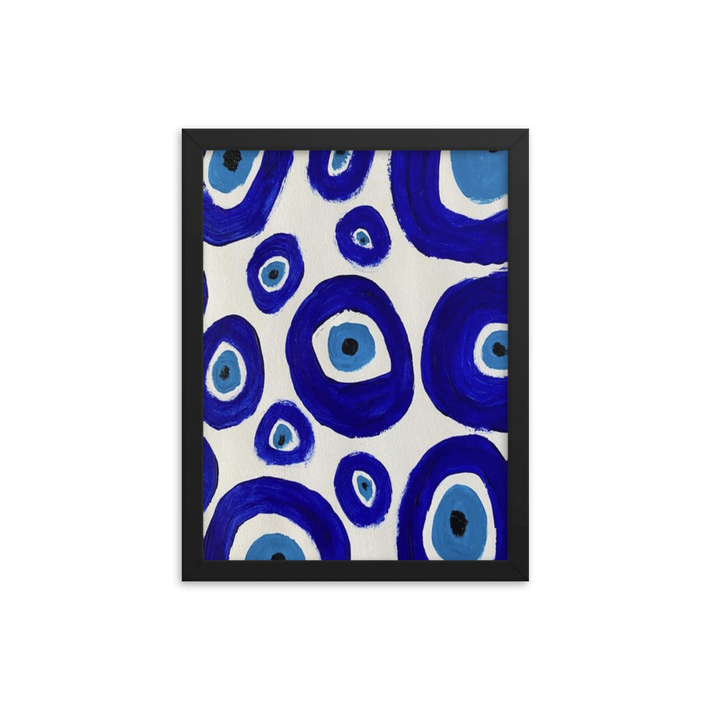 Evil Eye Framed Poster