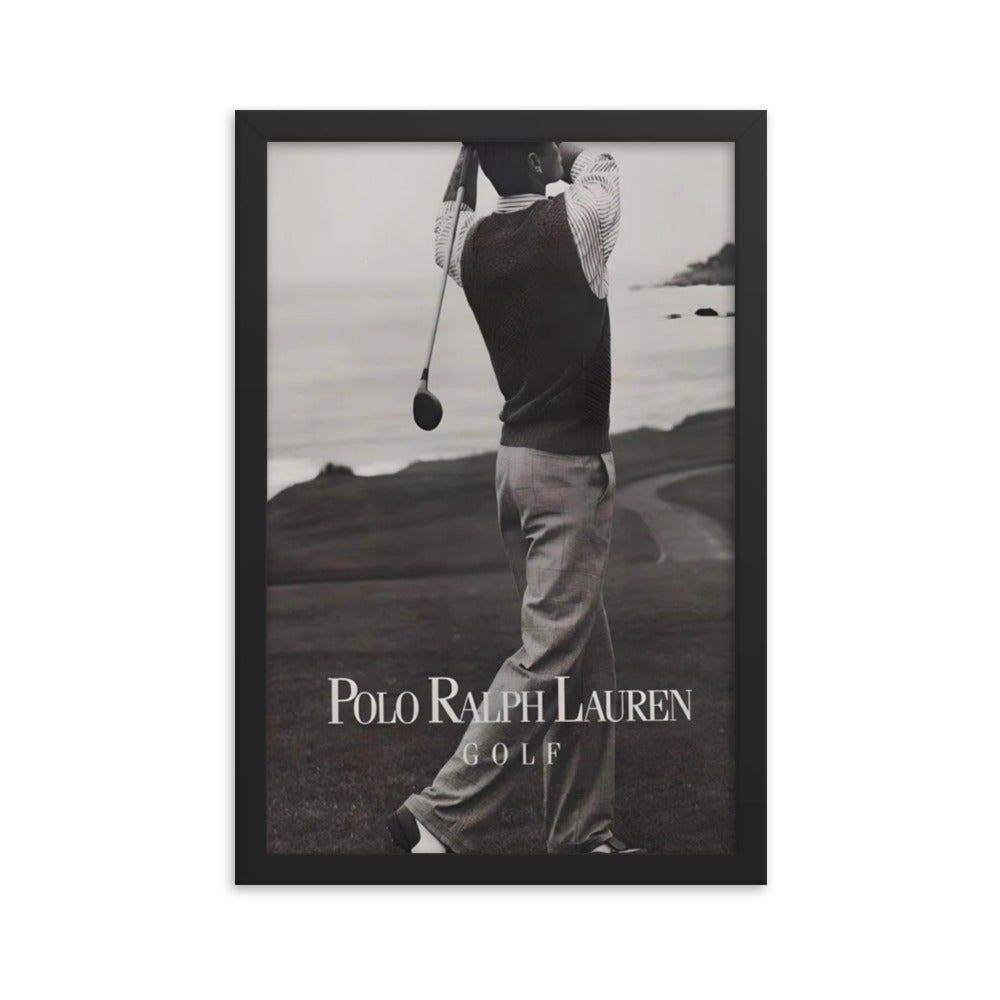 Golf Framed Poster