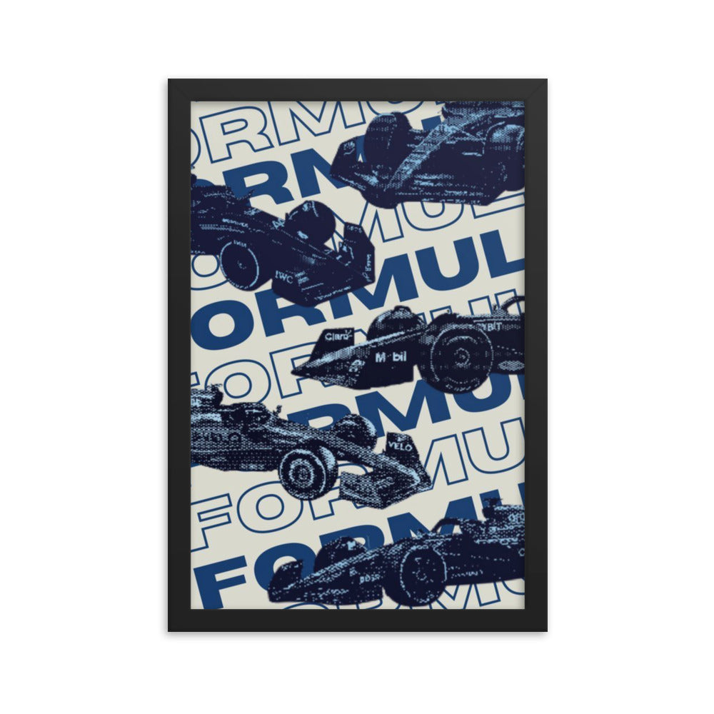 Formula 1 Framed Poster