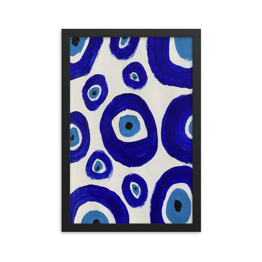 Evil Eye Framed Poster