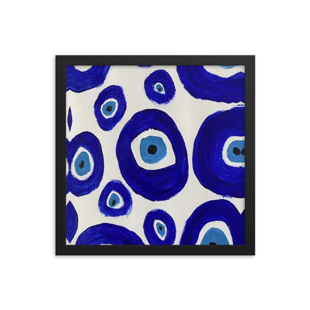 Evil Eye Framed Poster