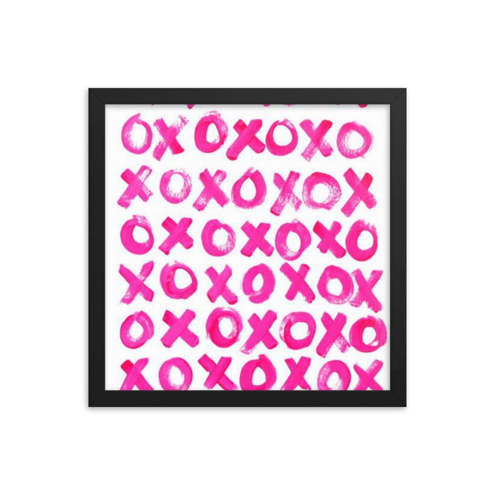 XOXO Framed Poster