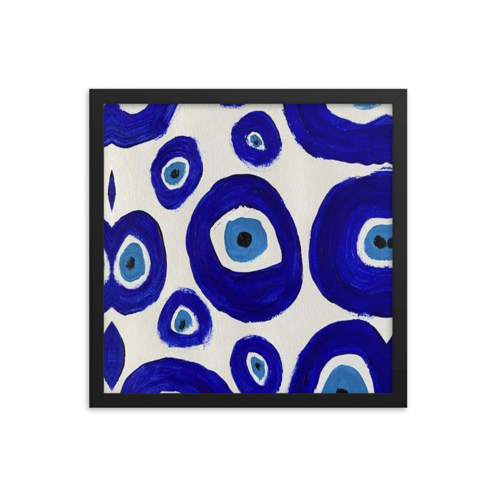 Evil Eye Framed Poster