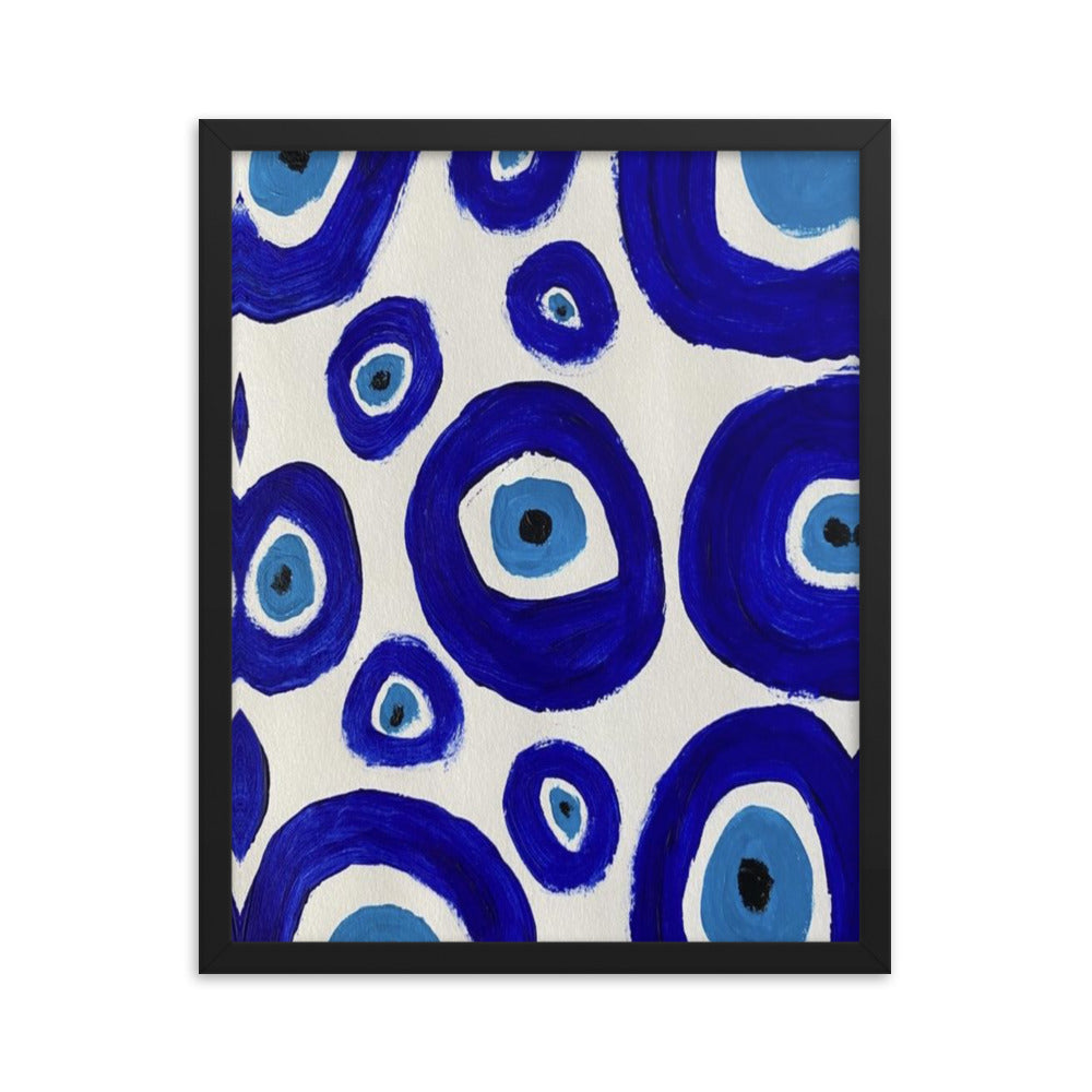 Evil Eye Framed Poster