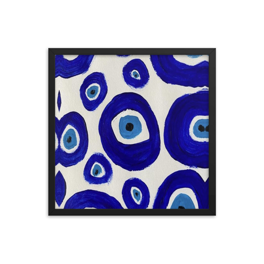 Evil Eye Framed Poster