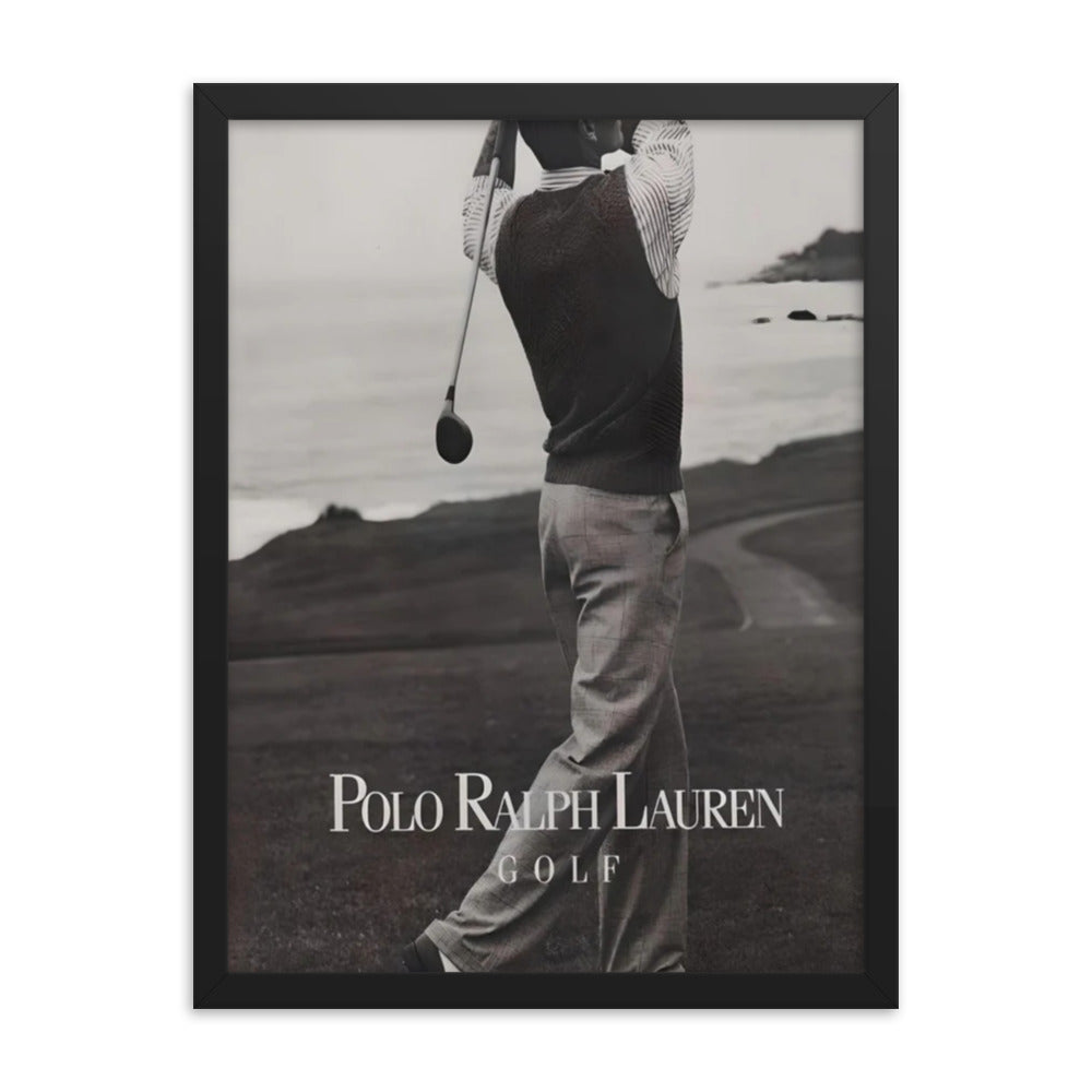 Golf Framed Poster