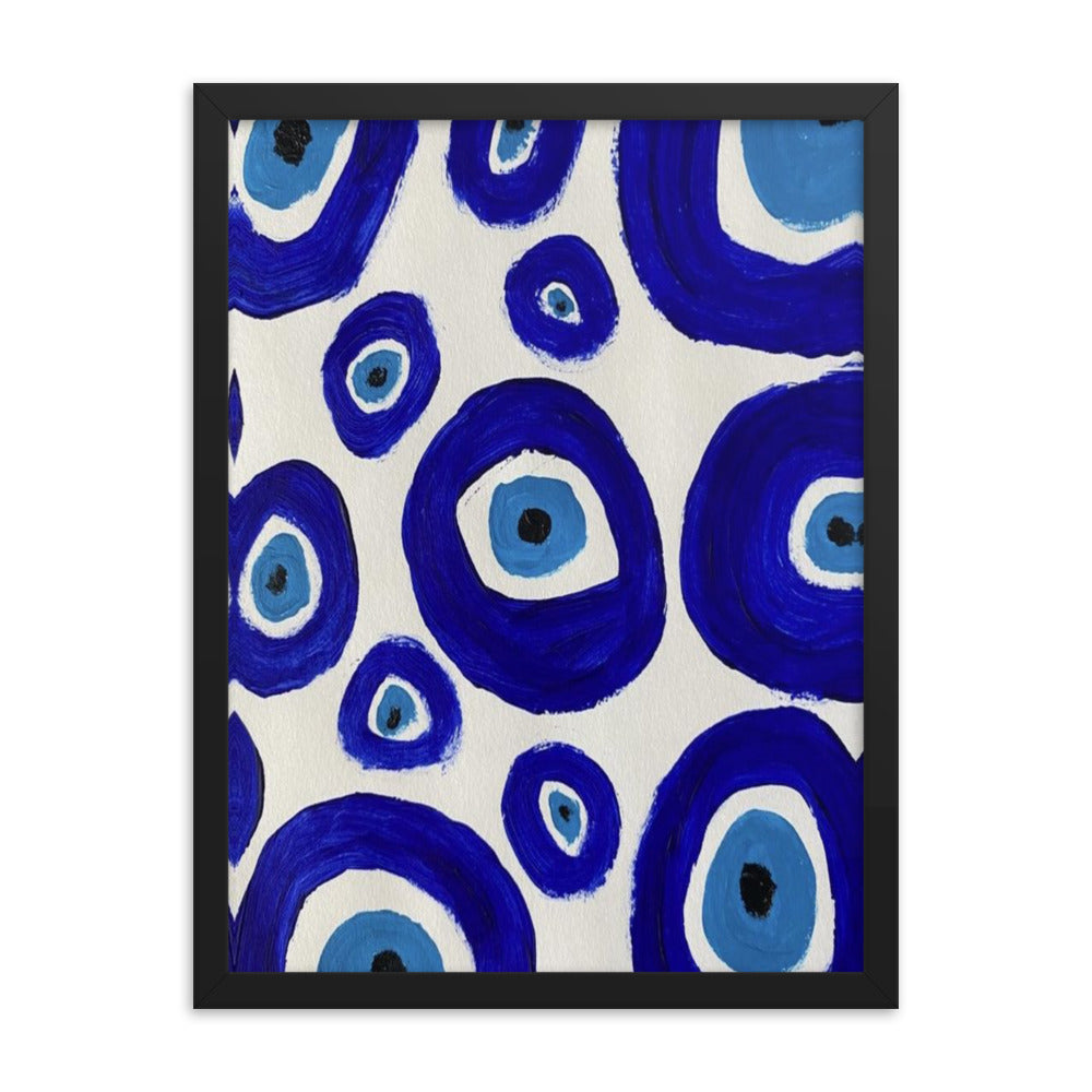 Evil Eye Framed Poster