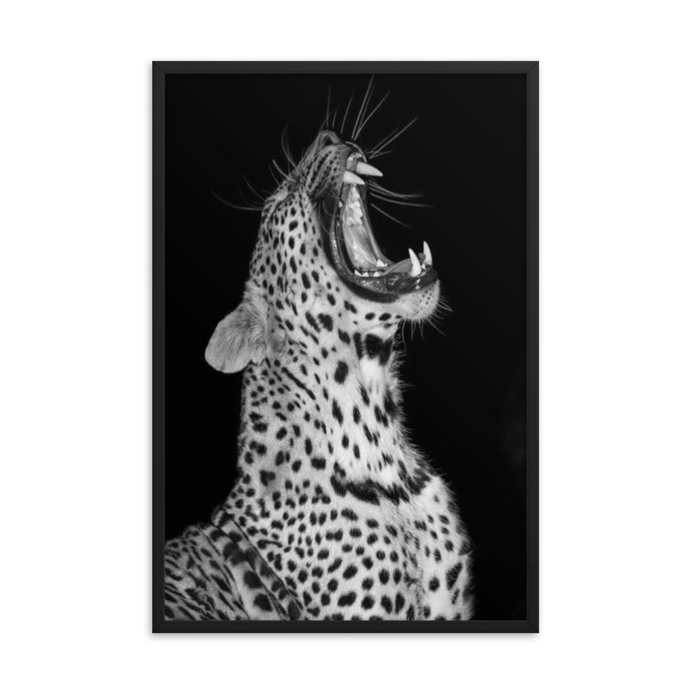 Leopard Framed Poster