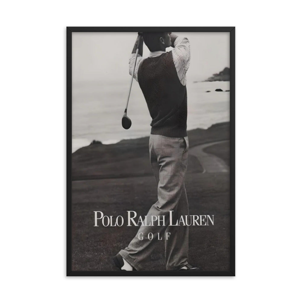 Golf Framed Poster