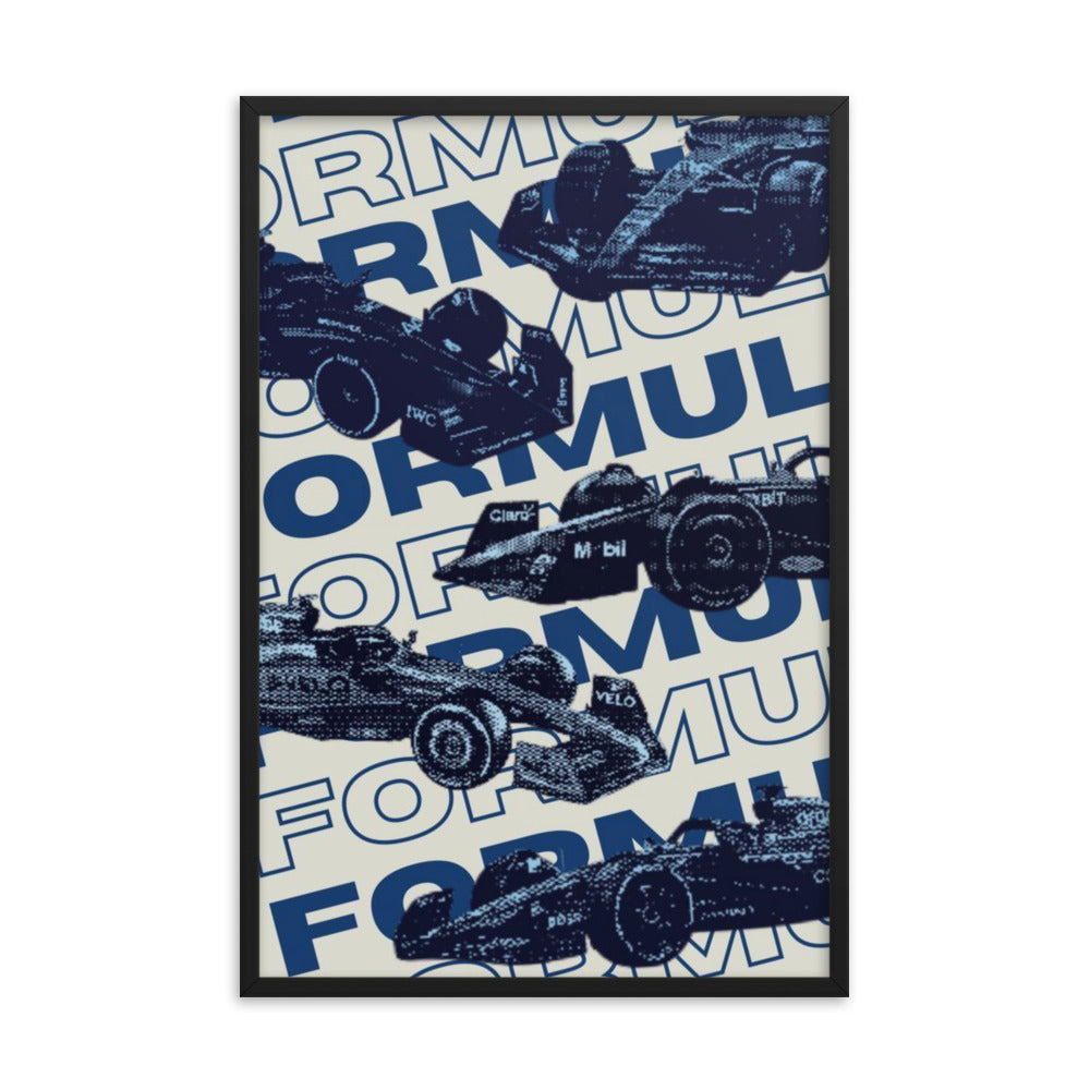 Formula 1 Framed Poster