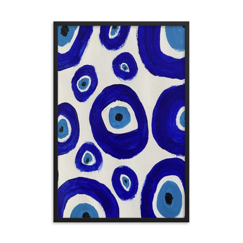 Evil Eye Framed Poster