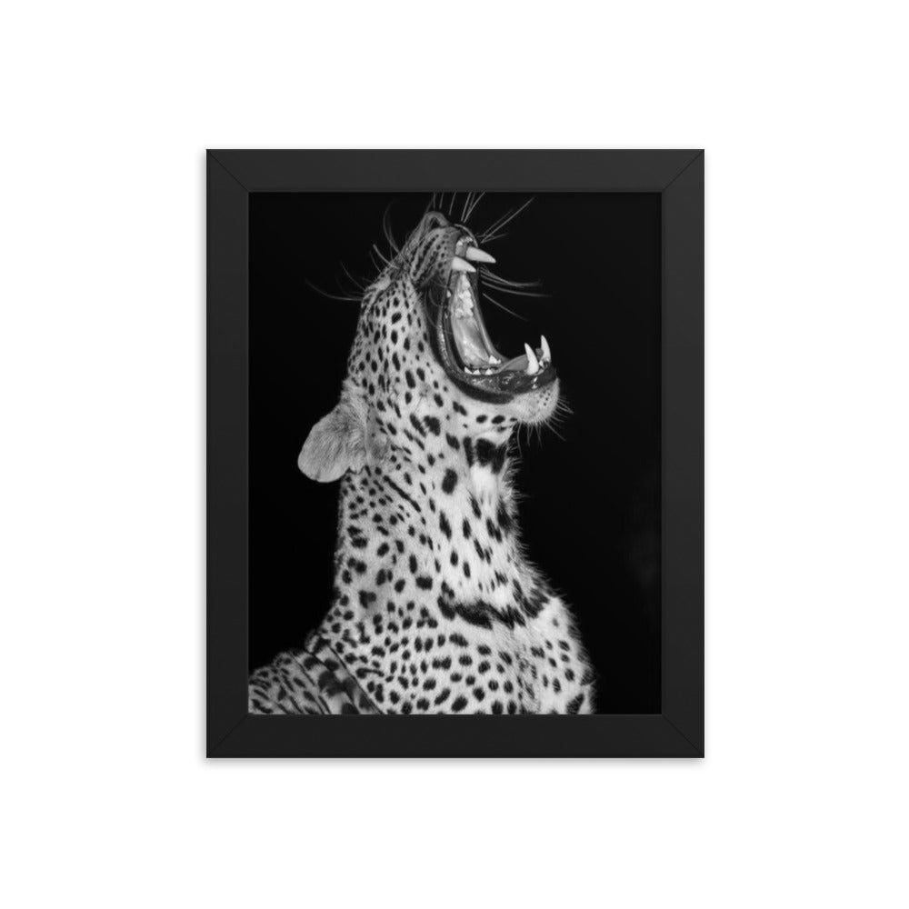 Leopard Framed Poster