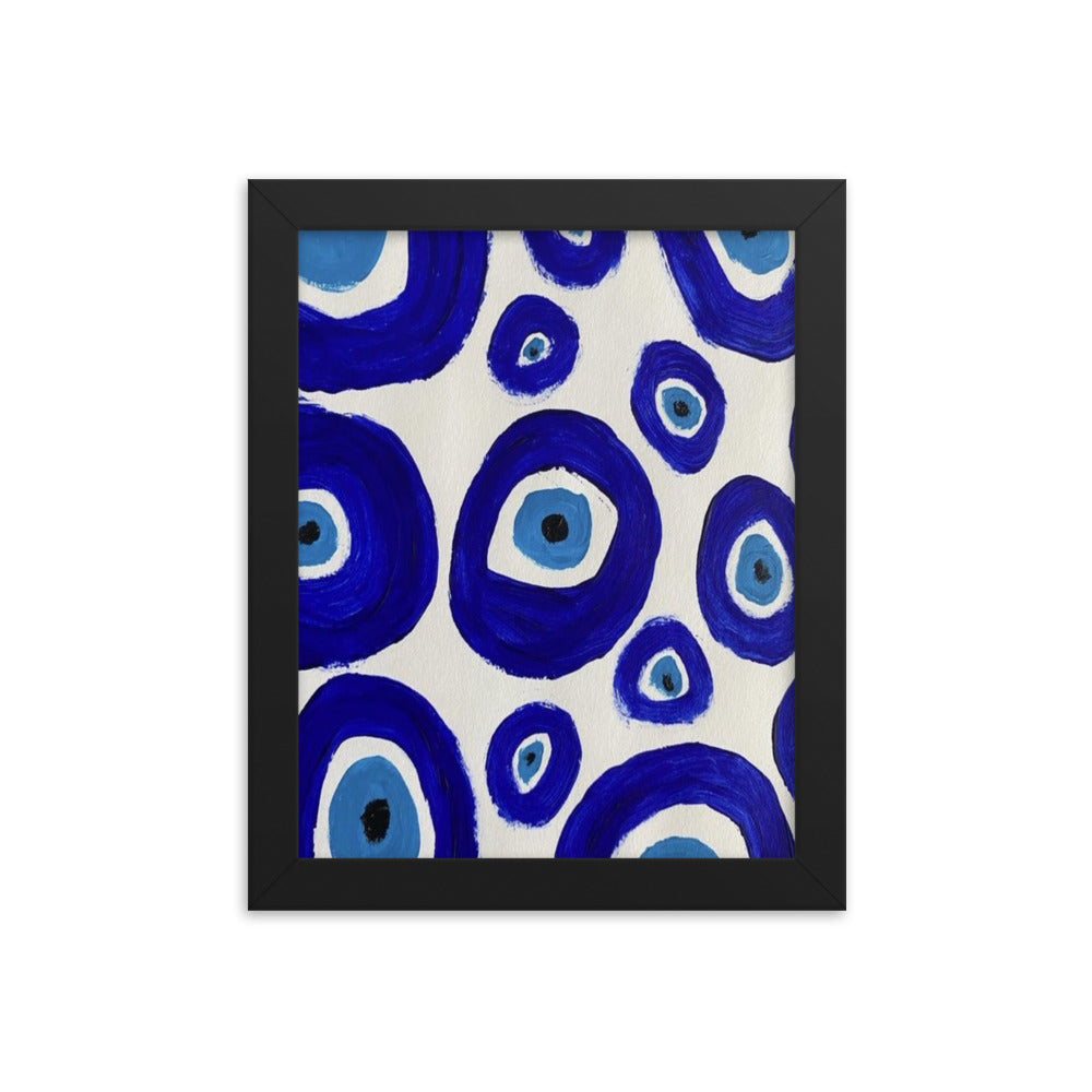 Evil Eye Framed Poster