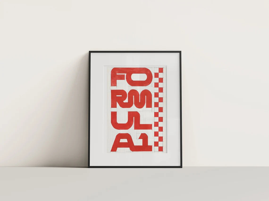 F1 Digital Print