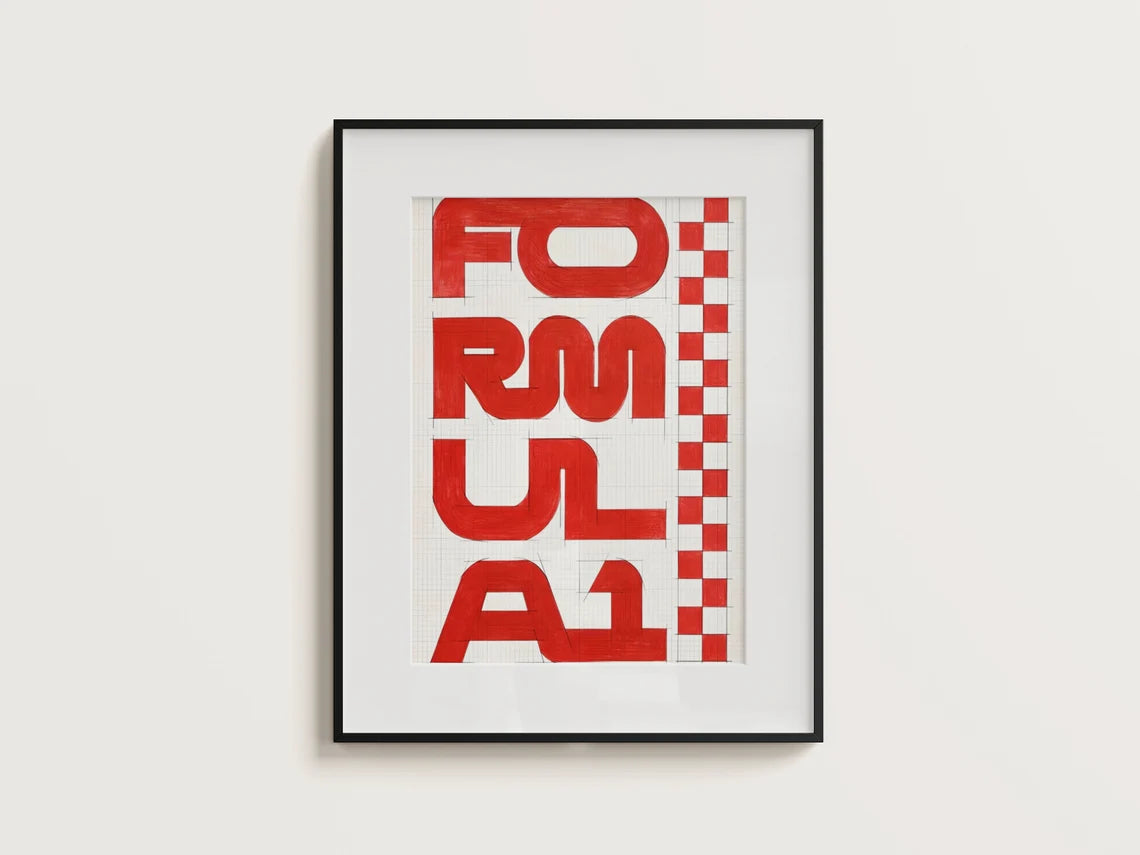 F1 Digital Print