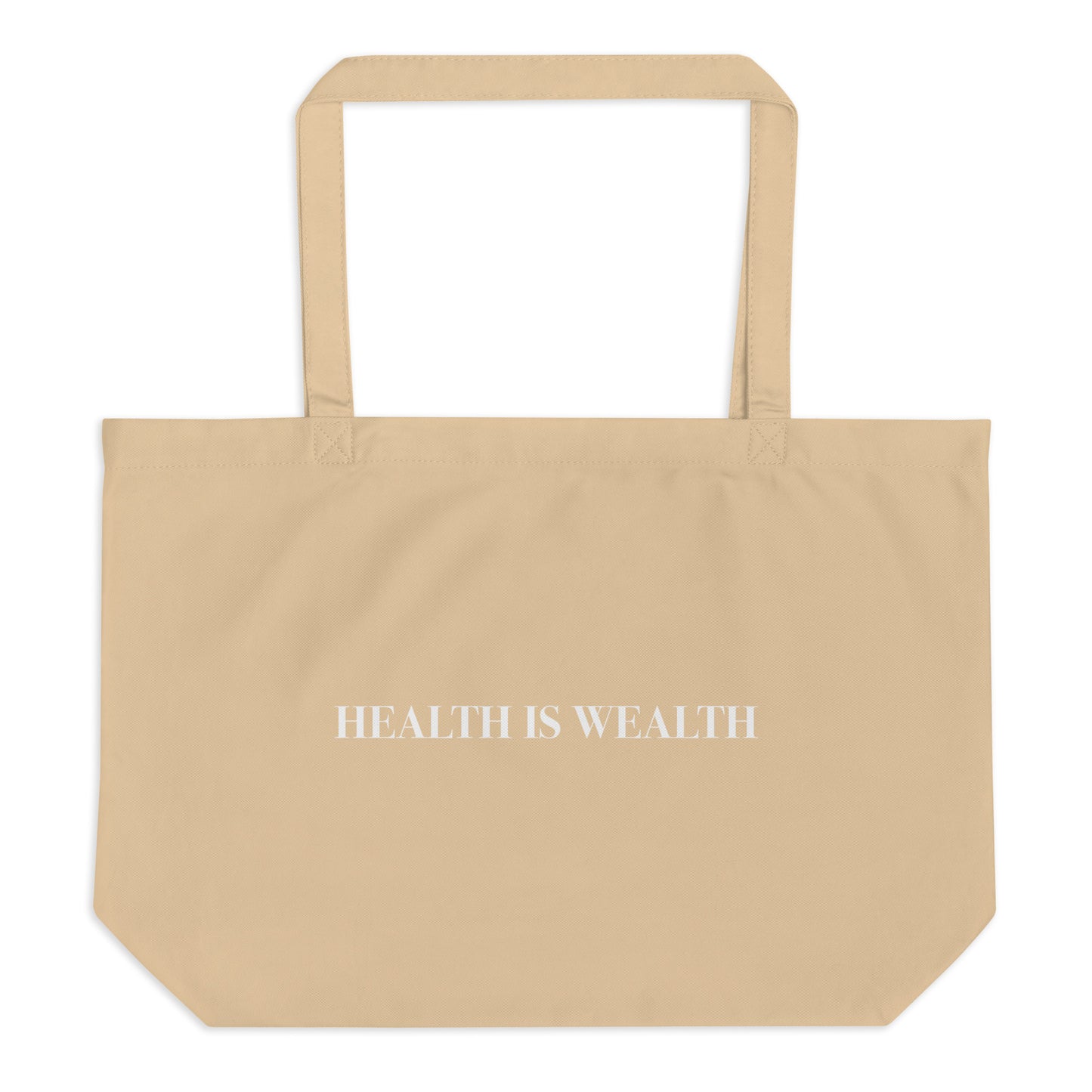 Health Is Wealth Tote Bag